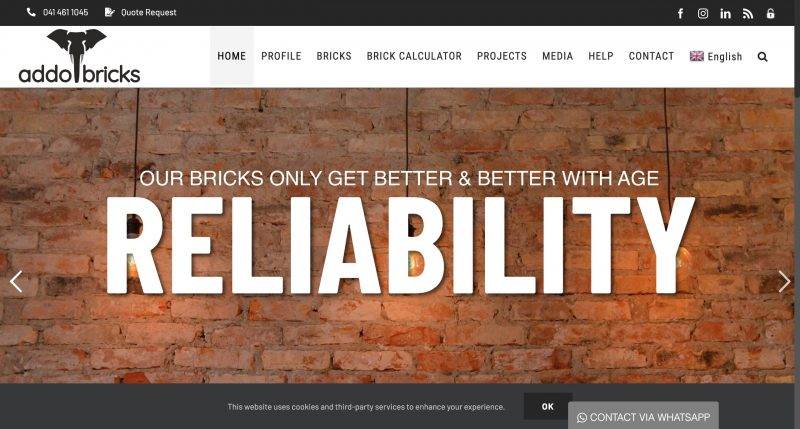 Brick Manufacture Website Design