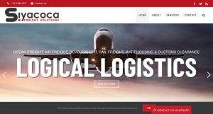 logistics website design | Website Design Port Elizabeth