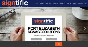 signage website design | Website Design Port Elizabeth