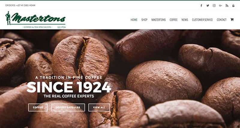 coffee-website-design