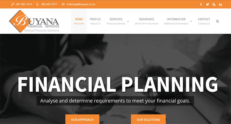 financial-planning-website-design