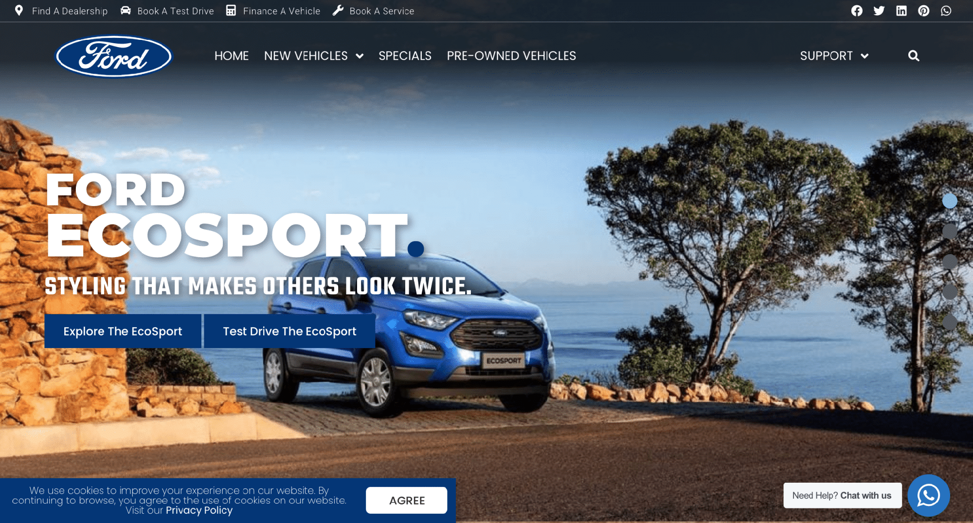 Car Dealership site Design  Design