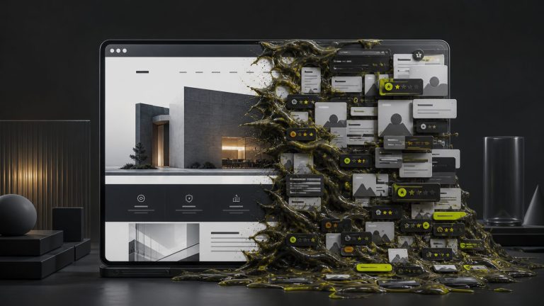 Web Design Blog dangers-of-ai-slop-website-design-featured | Website Design Port Elizabeth